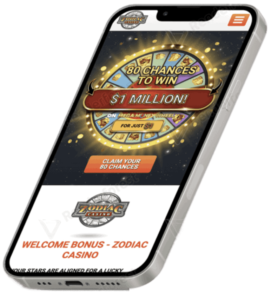Mobilna verzia Zodiac casino